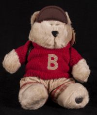 Starbucks Bearista 2002 21st Edition Back to School Boy Bear Plush